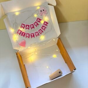 Add Happy Birthday Sticker + Lights to your Hamper