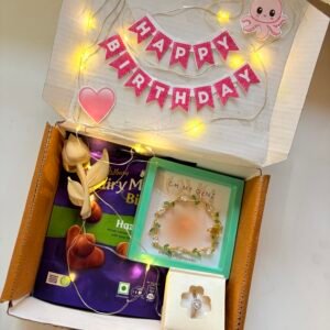 Decorated Cute Birthday Box for her