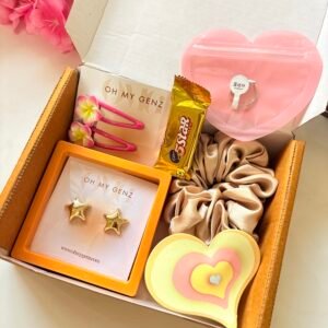 🌸 Cutie Vibe 6-Pcs Aesthetic Box (Assorted Colors)