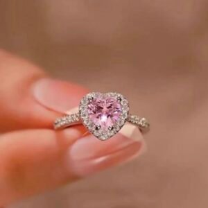 Blush Heart Promise Ring 💗