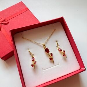 Ruby Bloom Tulip Set