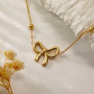 Bow Charm Necklace 🎀