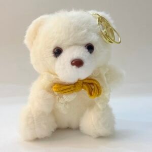 Vanilla Snuggles Bag Charm Keychain