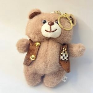 Dapper Teddy Bag Charm Keychain