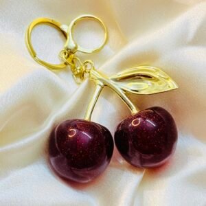 Sparkling Ruby Cherry Bag Accessory