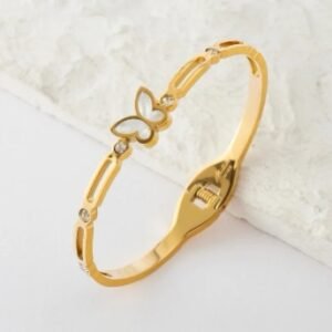Premium Anti-Tarnish Butterfly Bangle