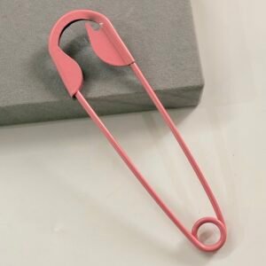 Viral Safety Pin - Hair Accessory -Pink