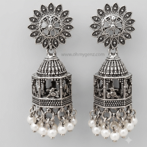 'Pinjara' Pearl Drop Earrings