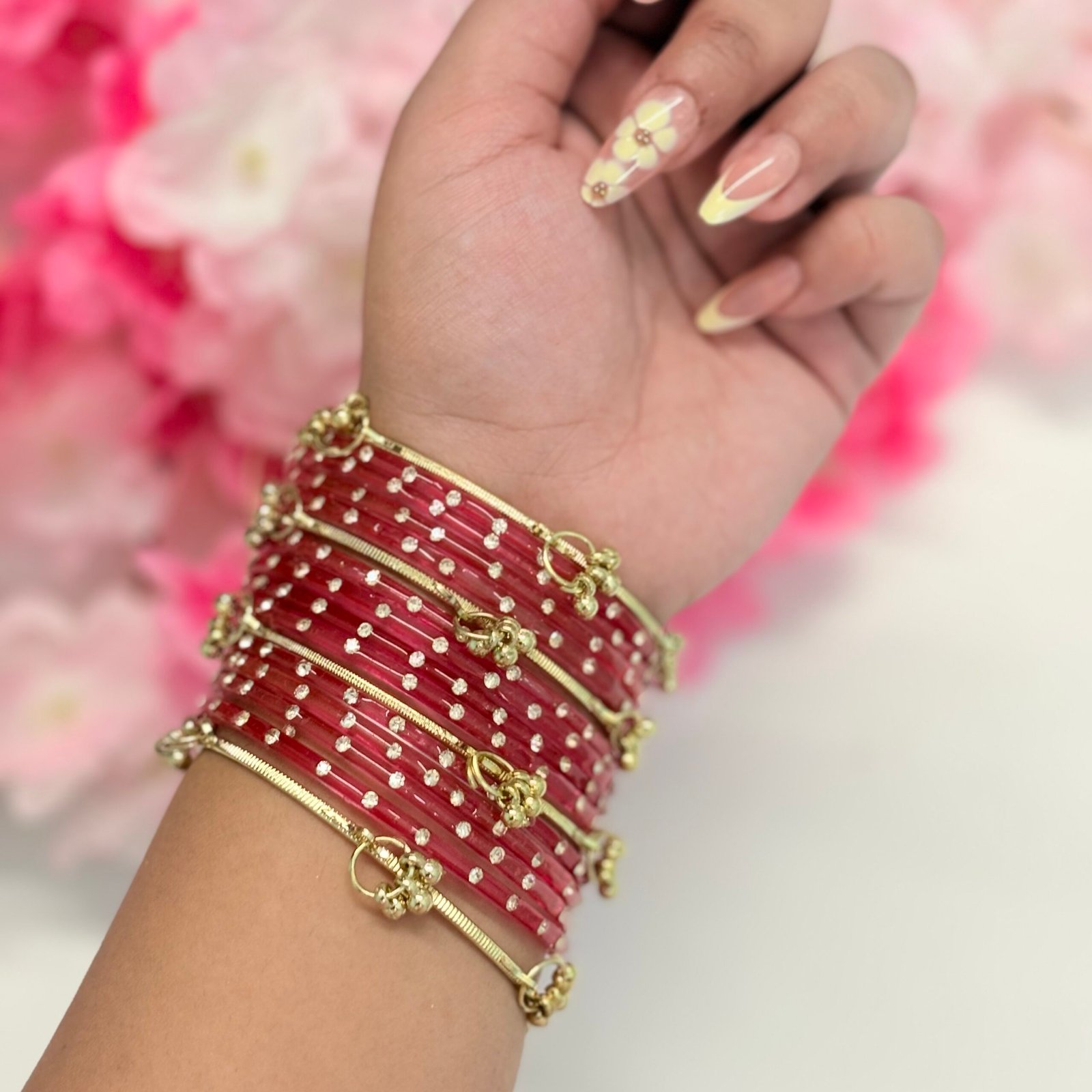 Ruby Rani Kashmiri Bangles 🪷 - Image 2