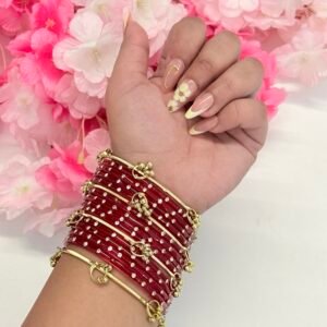 Ruhani Red Bangles