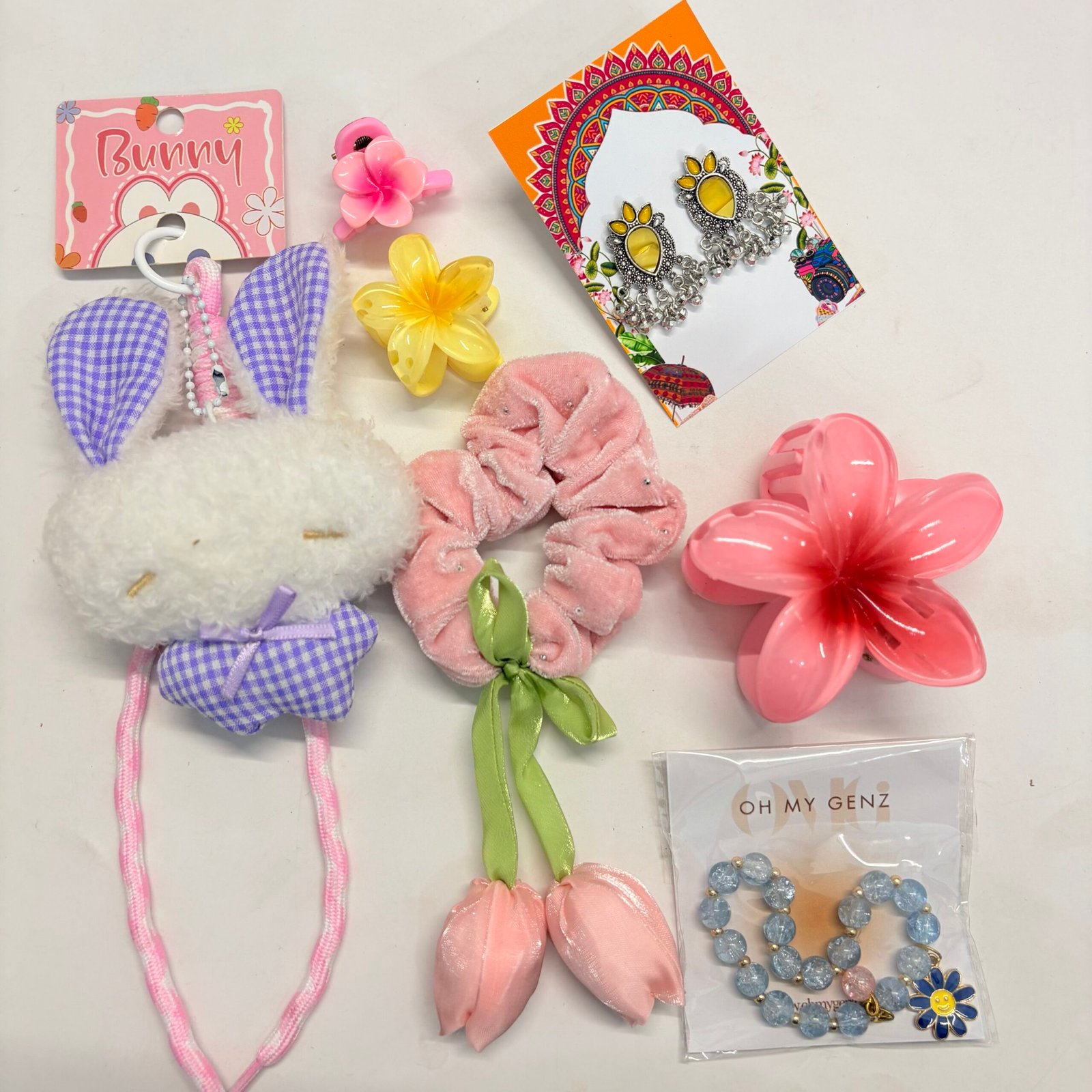 Lavender Bunny Hamper - Image 2