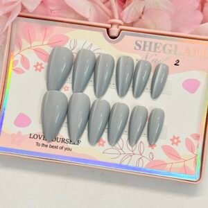 Silver Mist Cat-Eye Nails✨🩶