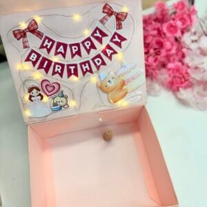 Add Happy Birthday Banner LED Gift Box (add products worth ₹1000/- at least in the box from our website)