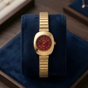 Scarlet Velvet Vintage Watch ~ Anti Tarnish